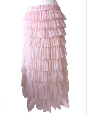 NWT Cupcakes And Cashmere Tiered Tulle Skirt Size XS